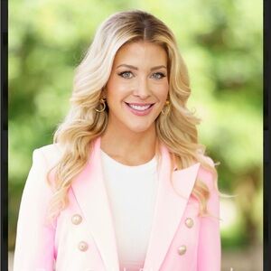 Generation Love Pink Double-Breasted Blazer